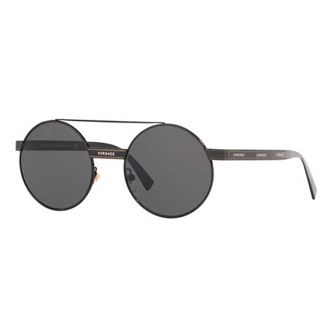 versace logomania round sunglasses|gianni Versace sun sunglasses.